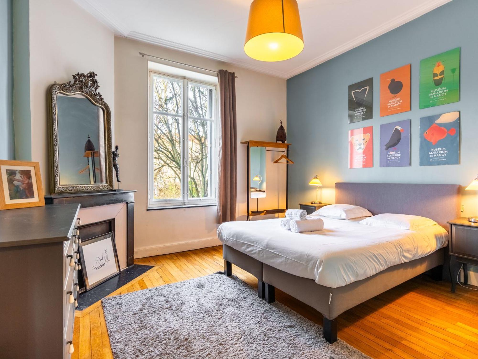 Apartamento Le Chic D'Adam - A Cote Du Parc De La Pepiniere Nancy Exterior foto