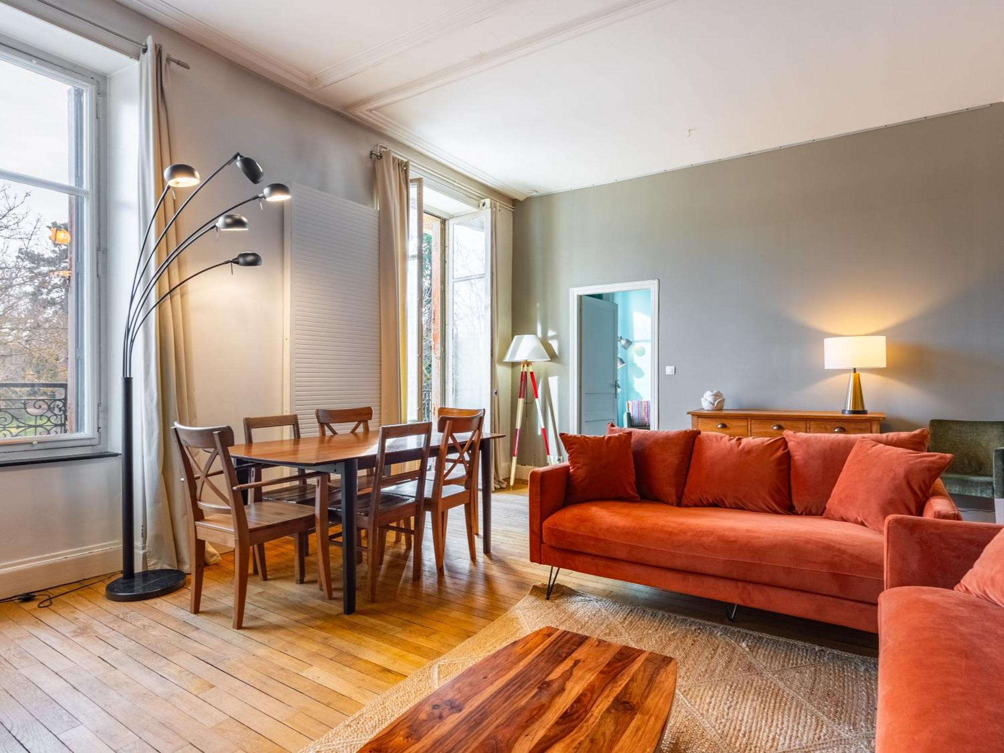 Apartamento Le Chic D'Adam - A Cote Du Parc De La Pepiniere Nancy Exterior foto