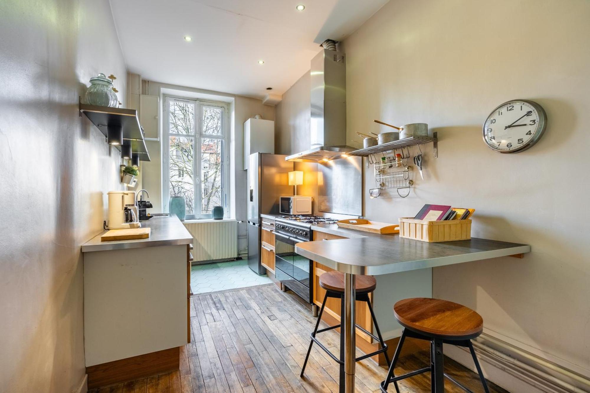 Apartamento Le Chic D'Adam - A Cote Du Parc De La Pepiniere Nancy Exterior foto